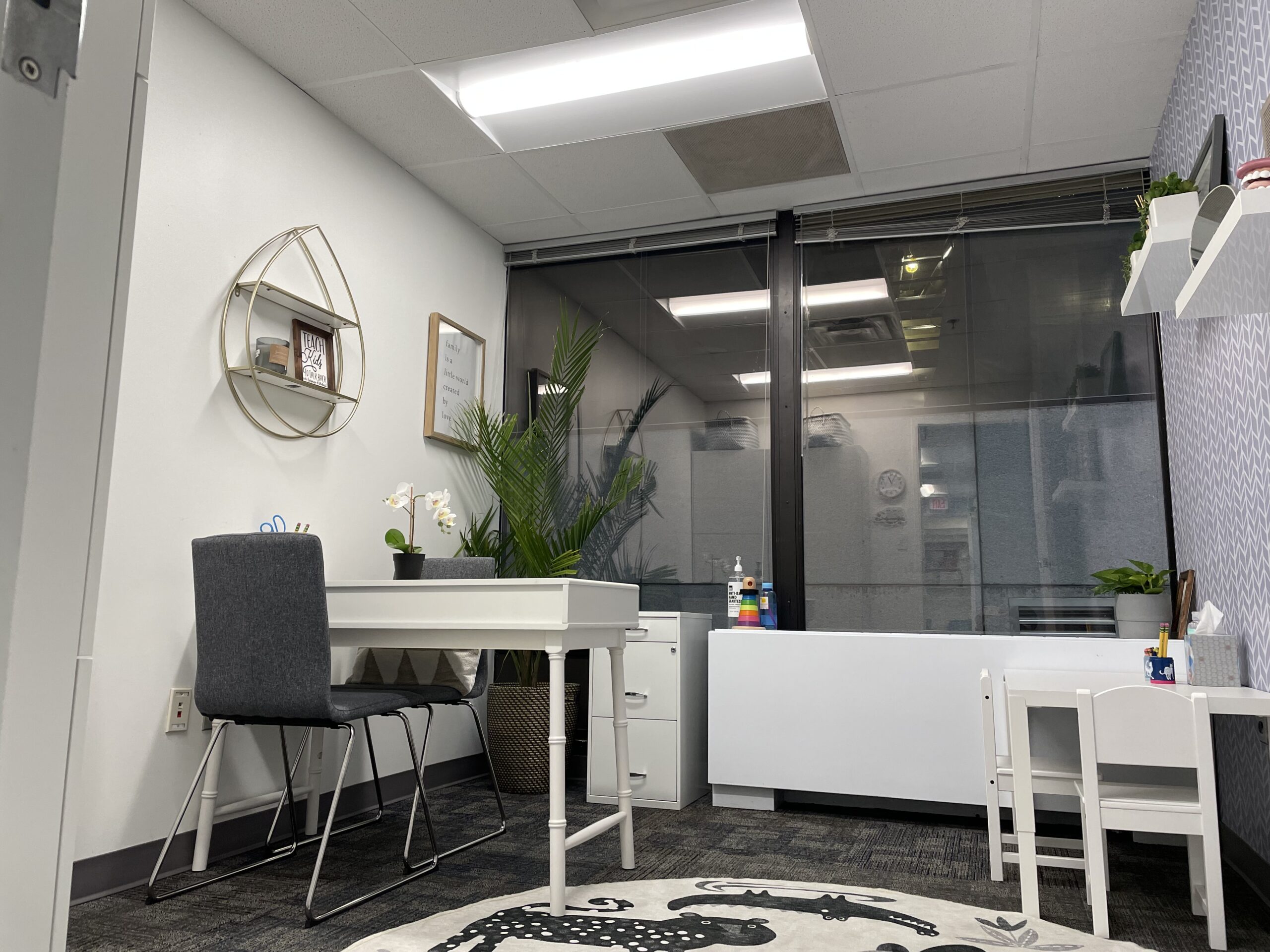 A private office in the clinical space